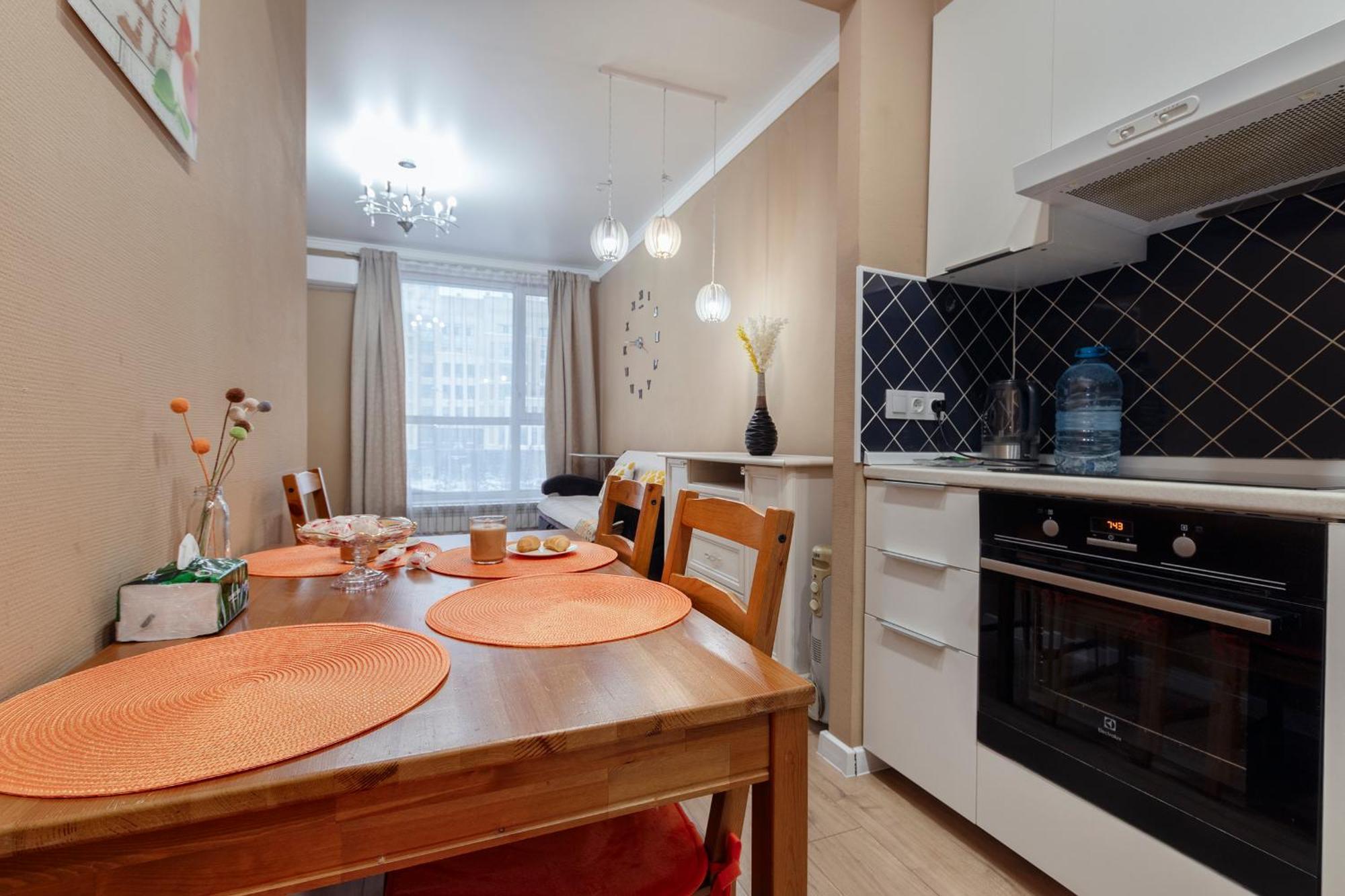 абрикосовое парфе Apartment Nur-Sultan (Astana)